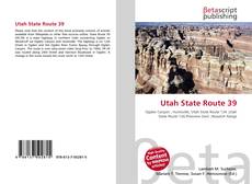 Capa do livro de Utah State Route 39 