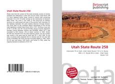 Capa do livro de Utah State Route 258 