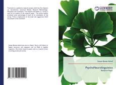 Capa do livro de PsychoNeurolinguistics 