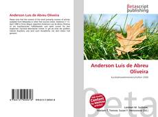 Capa do livro de Anderson Luís de Abreu Oliveira 