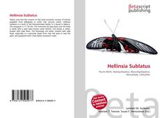 Buchcover von Hellinsia Sublatus