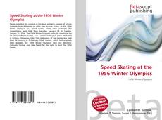 Buchcover von Speed Skating at the 1956 Winter Olympics