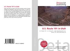 Capa do livro de U.S. Route 191 in Utah 