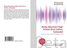 Rocky Mountain High School (Fort Collins, Colorado)的封面