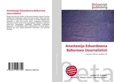 Couverture de Anastassija Eduardowna Baburowa (Journalistin)