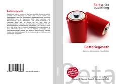 Copertina di Batteriegesetz