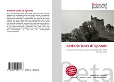 Copertina di Batterie Doss di Sponde