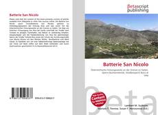 Copertina di Batterie San Nicolo