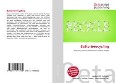 Copertina di Batterierecycling
