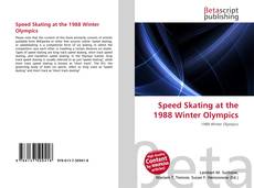 Copertina di Speed Skating at the 1988 Winter Olympics