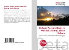 Couverture de Historic Places Listings in McCook County, South Dakota