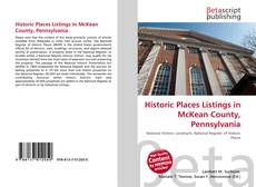 Couverture de Historic Places Listings in McKean County, Pennsylvania