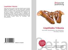 Couverture de Lioptilodes Tribonia