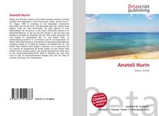 Copertina di Anatoli Hurin