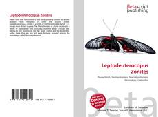 Copertina di Leptodeuterocopus Zonites