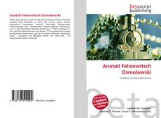 Copertina di Anatoli Felixowitsch Osmolowski