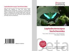 Copertina di Leptodeuterocopus Sochchoroides