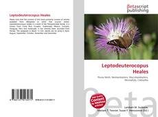 Copertina di Leptodeuterocopus Heales