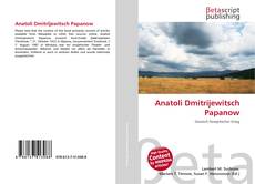 Copertina di Anatoli Dmitrijewitsch Papanow