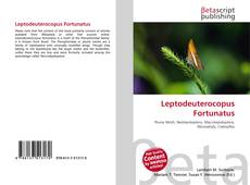 Copertina di Leptodeuterocopus Fortunatus