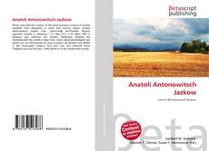 Copertina di Anatoli Antonowitsch Jazkow