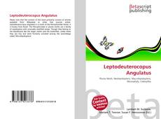 Copertina di Leptodeuterocopus Angulatus