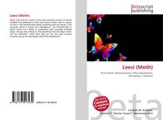 Copertina di Leesi (Moth)