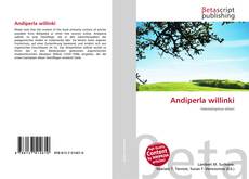 Couverture de Andiperla willinki