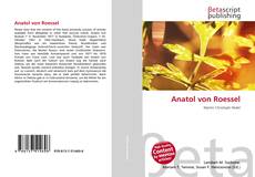 Buchcover von Anatol von Roessel