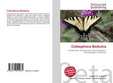 Buchcover von Coleophora Beduina