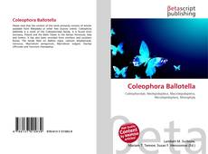 Buchcover von Coleophora Ballotella