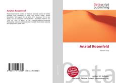 Buchcover von Anatol Rosenfeld