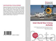 Buchcover von Utah World War II Army Airfields