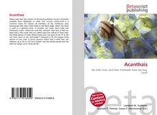 Buchcover von Acanthais
