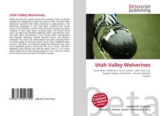 Buchcover von Utah Valley Wolverines