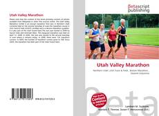 Buchcover von Utah Valley Marathon