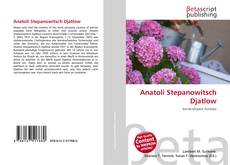 Buchcover von Anatoli Stepanowitsch Djatlow
