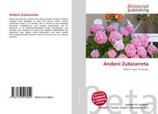 Buchcover von Andoni Zubizarreta