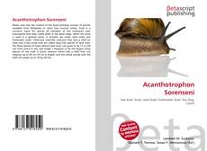 Capa do livro de Acanthotrophon Sorenseni 