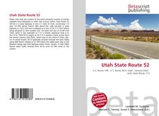 Buchcover von Utah State Route 52