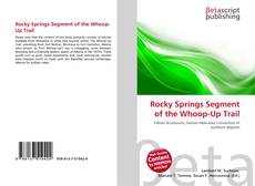 Buchcover von Rocky Springs Segment of the Whoop-Up Trail