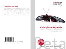 Buchcover von Coleophora Bajkalella
