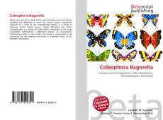 Couverture de Coleophora Bagorella