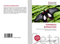 Couverture de Coleophora Badiipennella