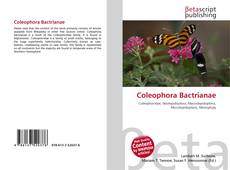 Couverture de Coleophora Bactrianae