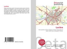 Capa do livro de Luciára 