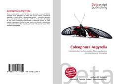 Couverture de Coleophora Argyrella