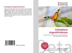 Couverture de Coleophora Argentifimbriata