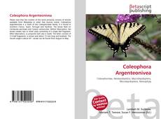 Buchcover von Coleophora Argenteonivea