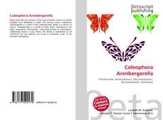 Capa do livro de Coleophora Arenbergerella 